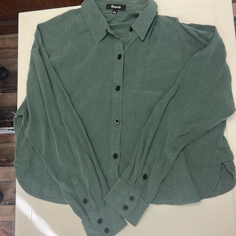 Madewell: Cropped Button Up